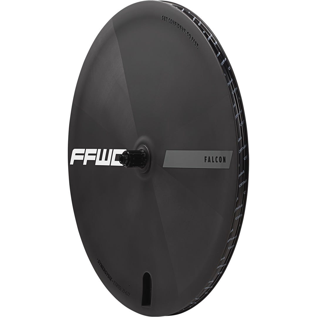 Rueda trasera Shimano ffwd falcon carbon freno de disco completo