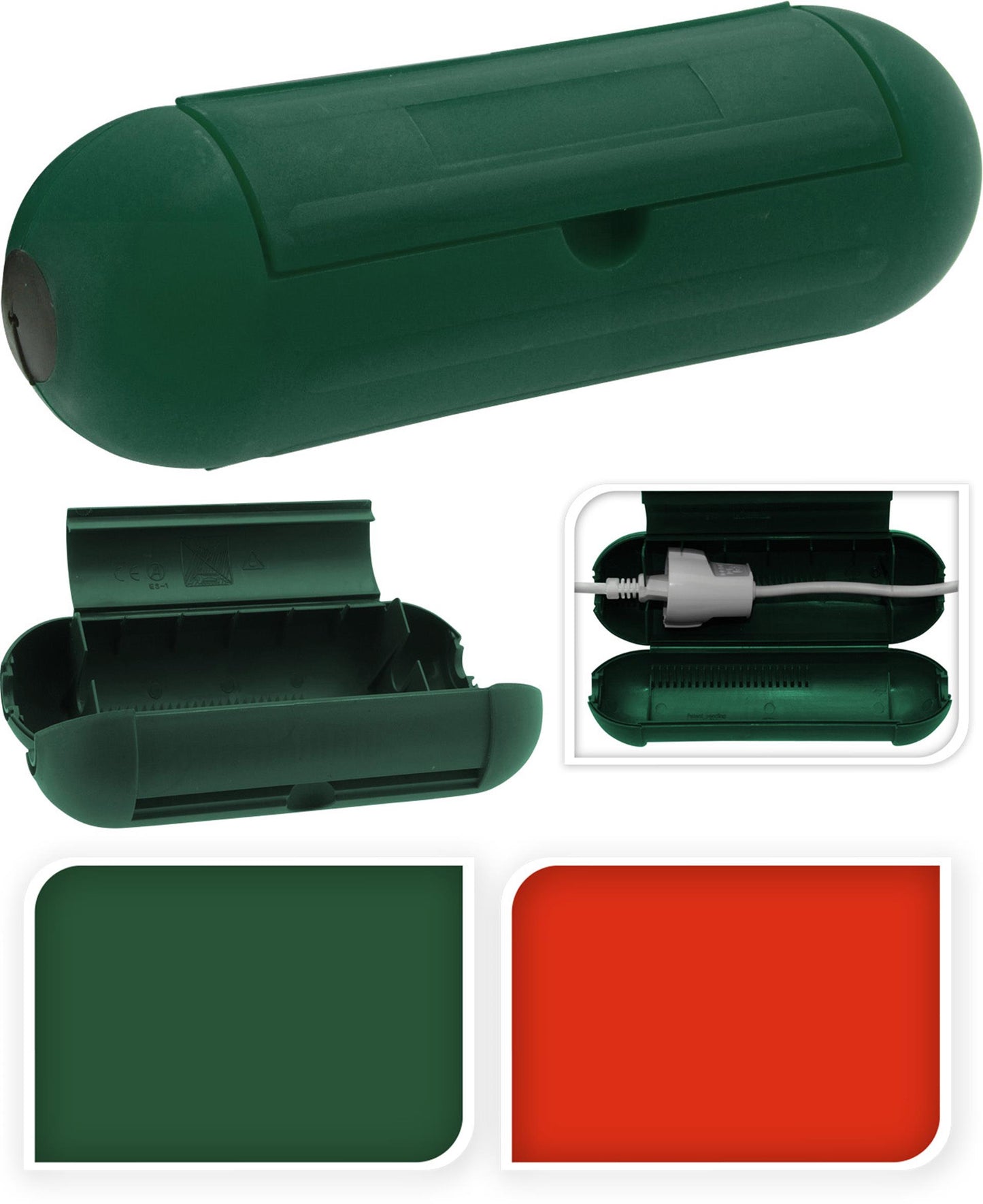 Excelente toma de seguridad eléctrica.