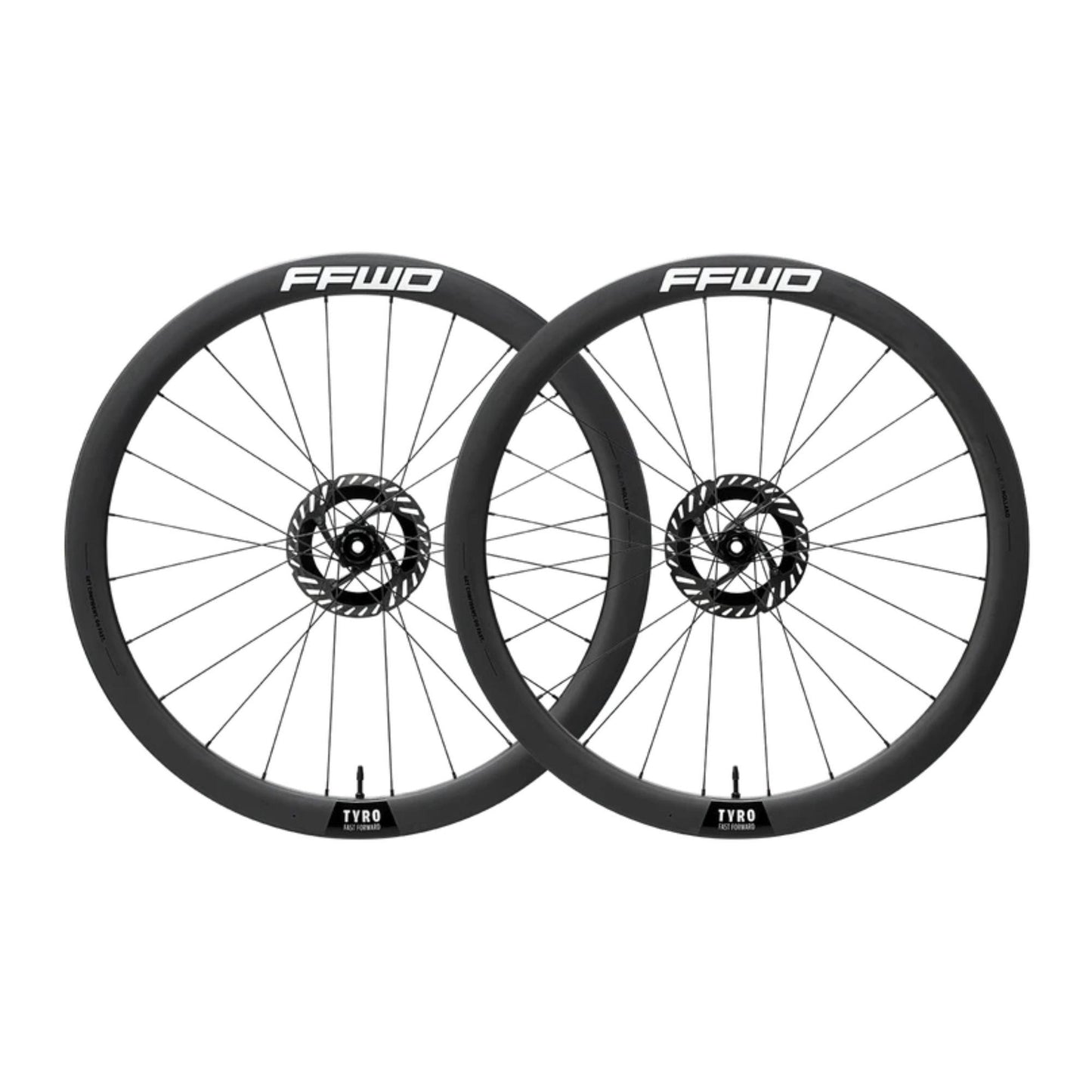 Shimano ffwd ruote tyro v3 fcc 45mm 12mm disco 11v