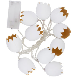 Huevos de cordón LED de Pascua