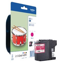 Inktcartridge brother lc-221m origineel magenta