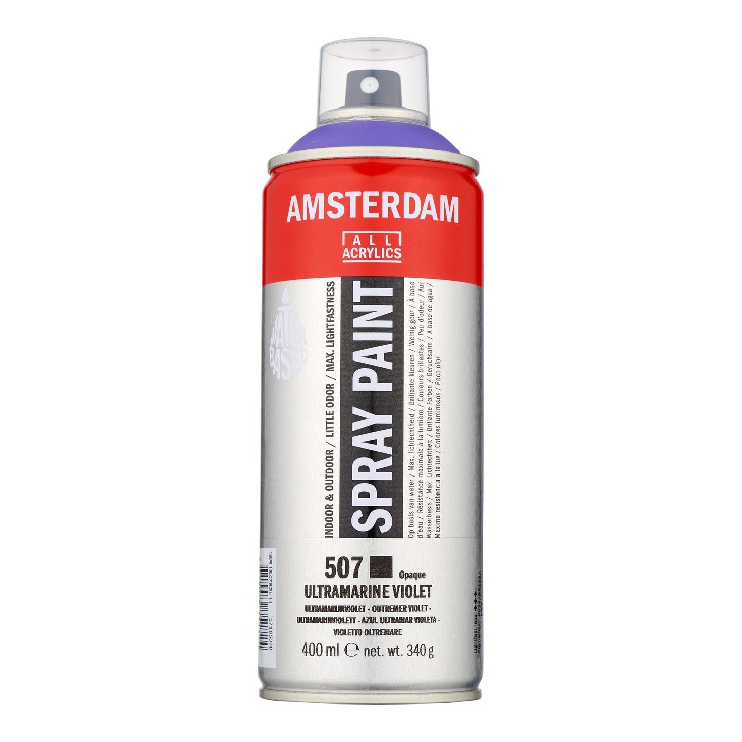 Amsterdam todos los acrílicos amsterdam • pintura en aerosol violeta ultramar 507 400ml