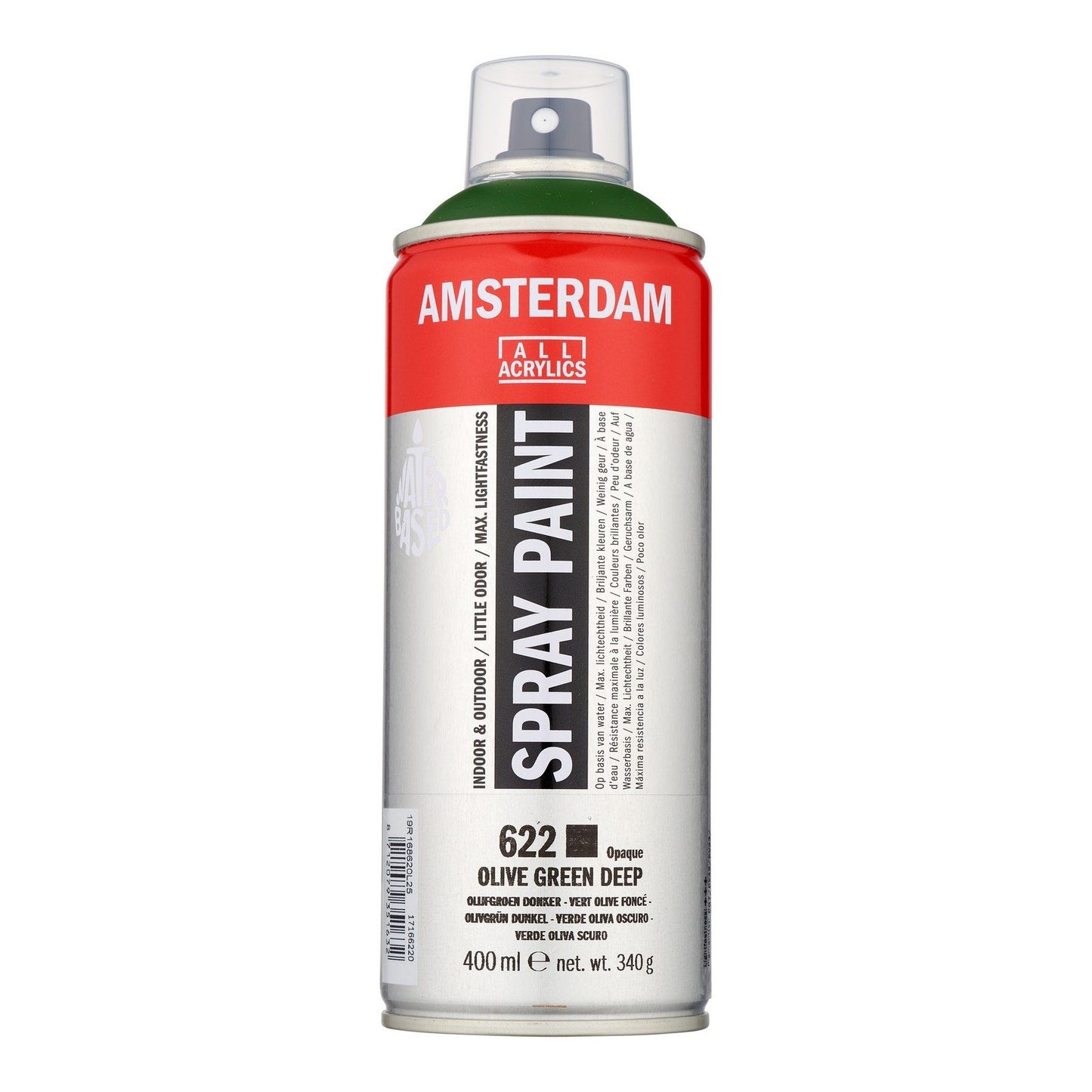 Amsterdam todos los acrílicos amsterdam • pintura en aerosol verde oliva oscuro 622 400ml