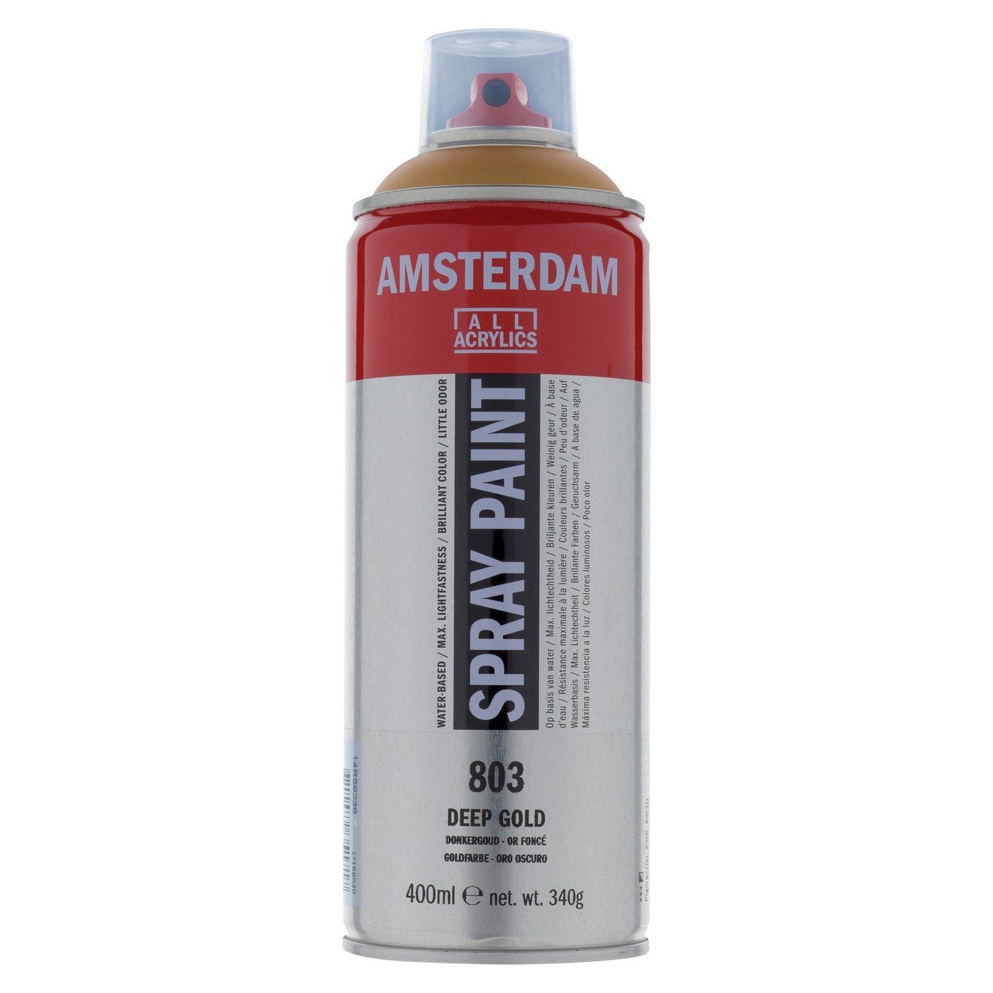 Amsterdam todos los acrílicos amsterdam • pintura en aerosol oro oscuro 803 400ml