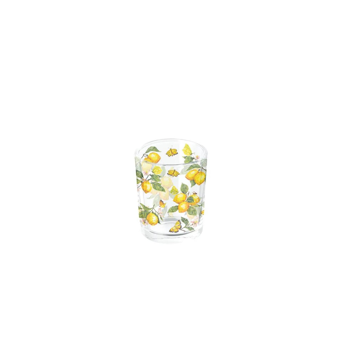 Ambiente portavelas limones frescos blanco