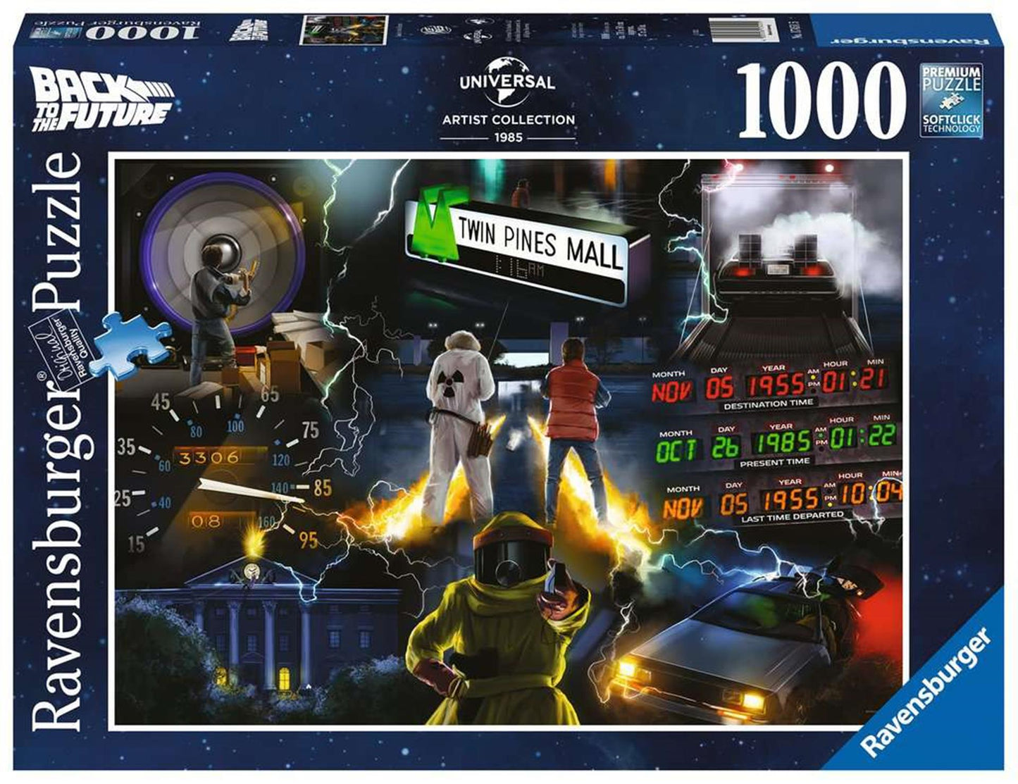 Ravensburger Ritorno al futuro puzzle da 1000 pezzi