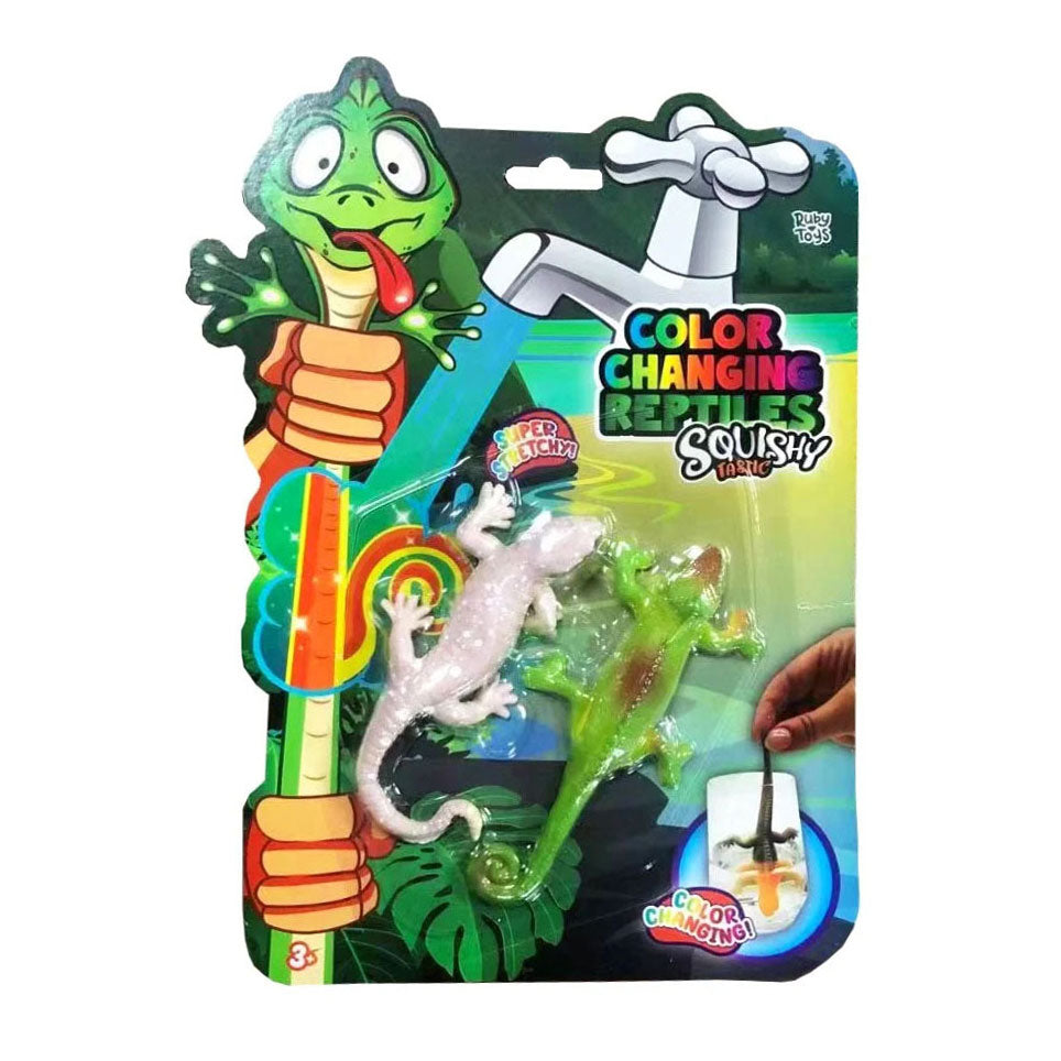Reptilios de cambio de color tastic blandos