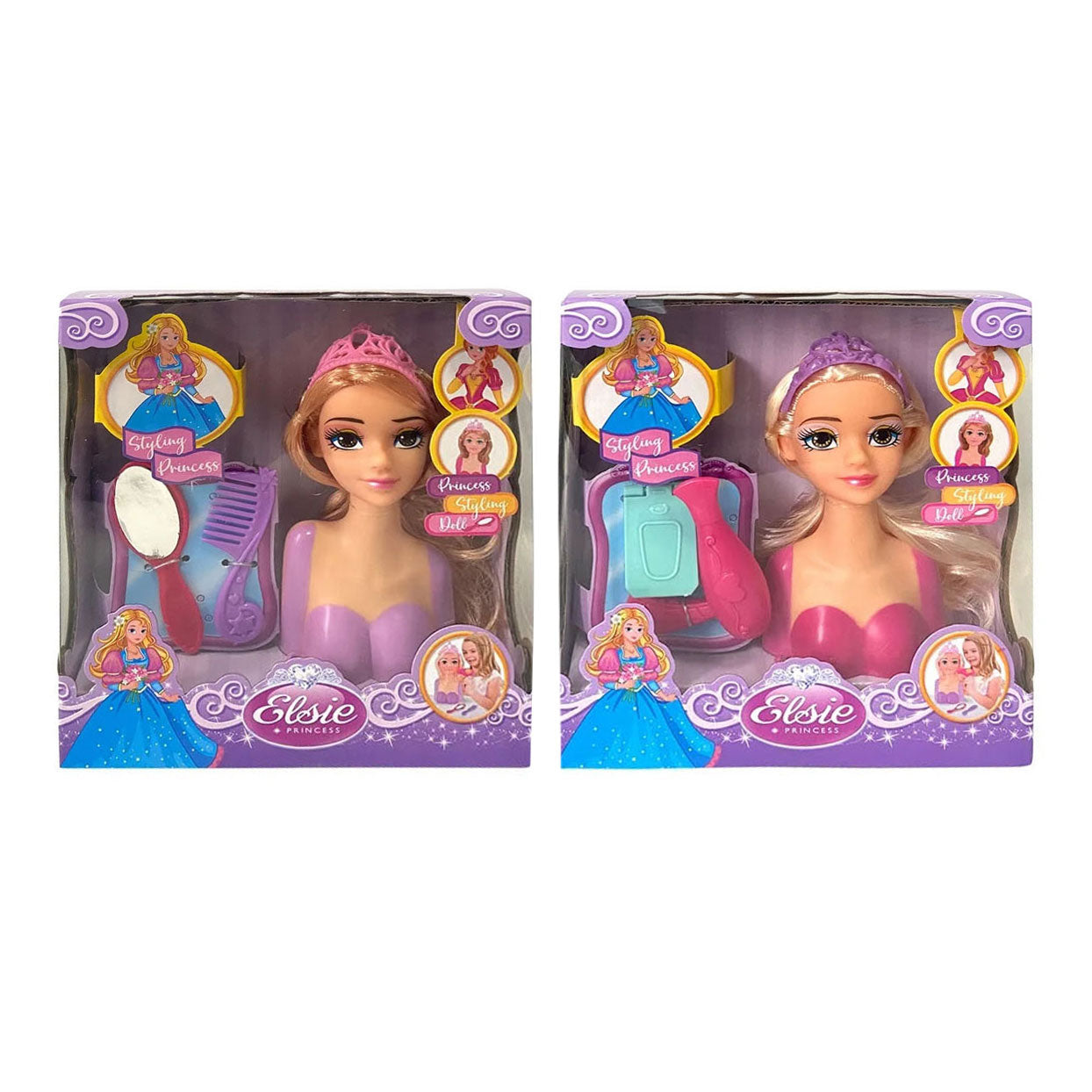 Princesa kappop con accesorios