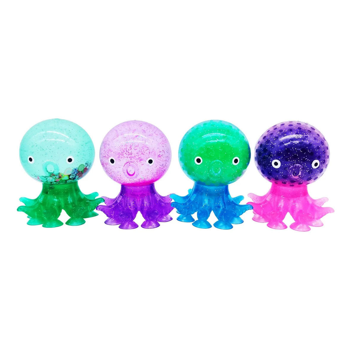Octopo dell'acqua elastica tastica squishy con ventose