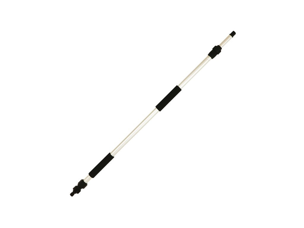 Cepillo de lavado con mango telescópico 95-160 cm amarillo