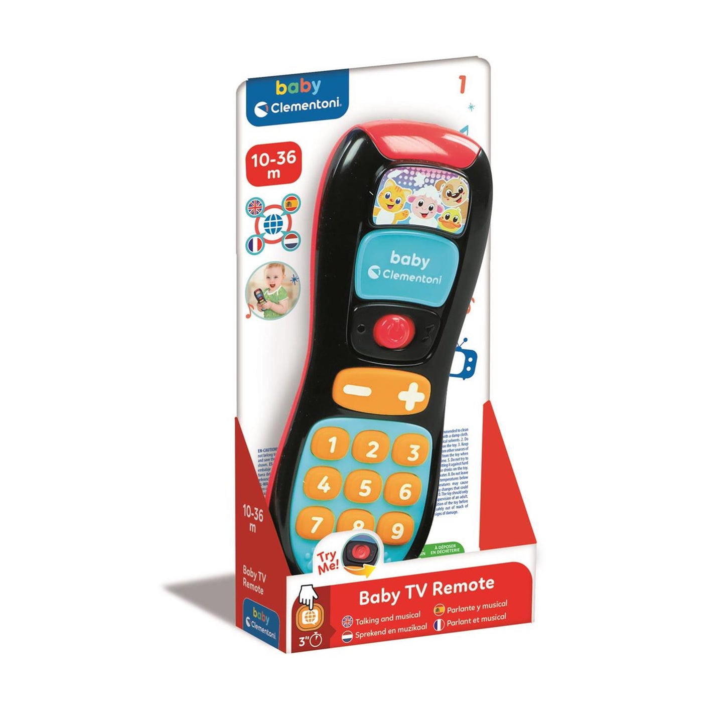 Clementoni Baby Speaking e Musical Remote Control