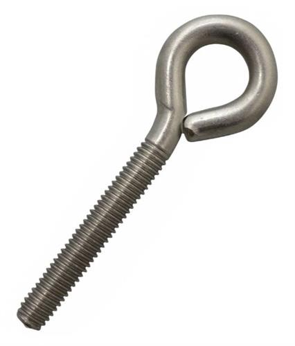 Vite ad occhio m6x20x10 acciaio inox a2