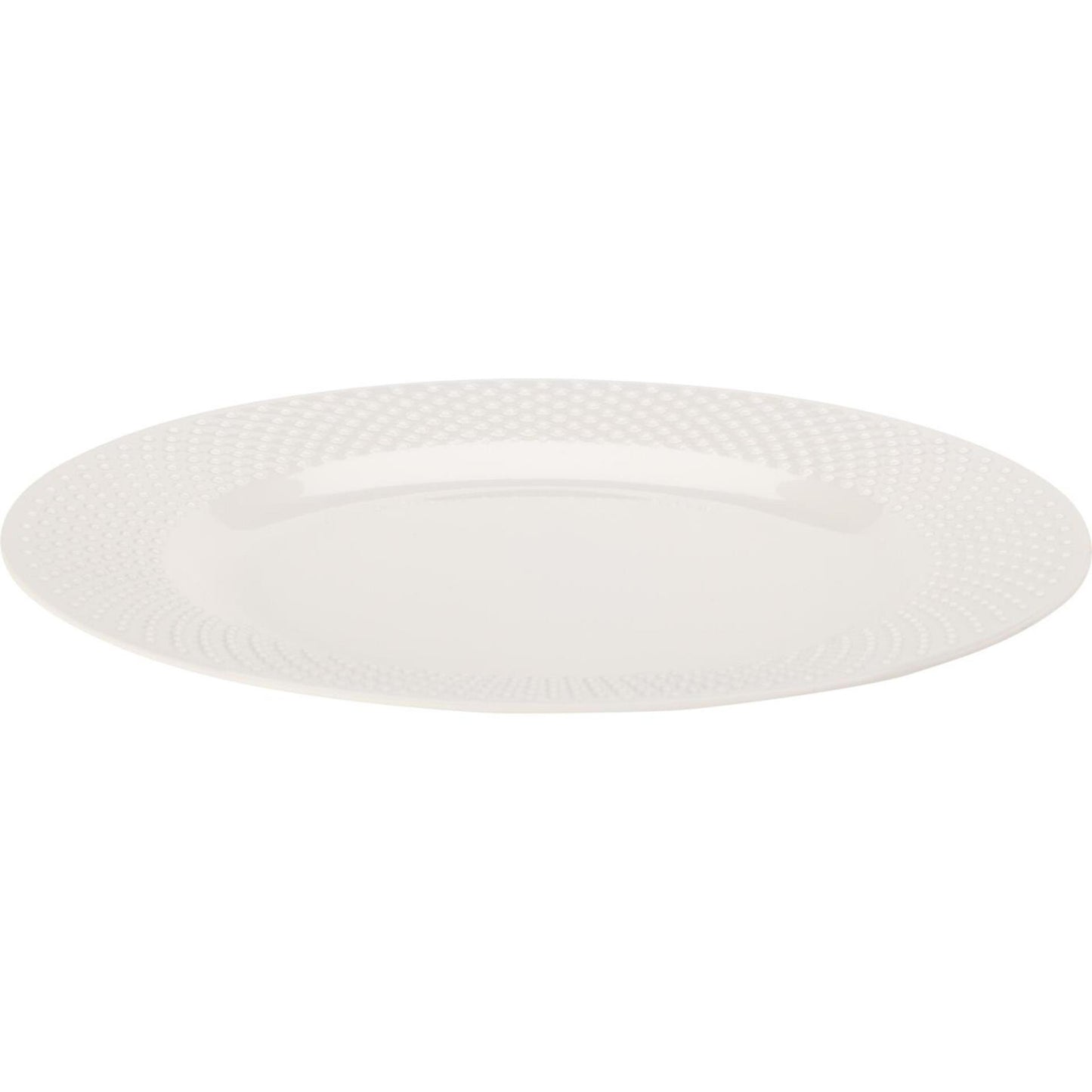 Excelente plato para el hogar melamina ø28cm blanco
