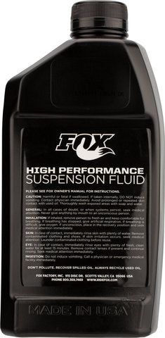 Fluido per sospensioni Fox Racing Shox verde 10 wt