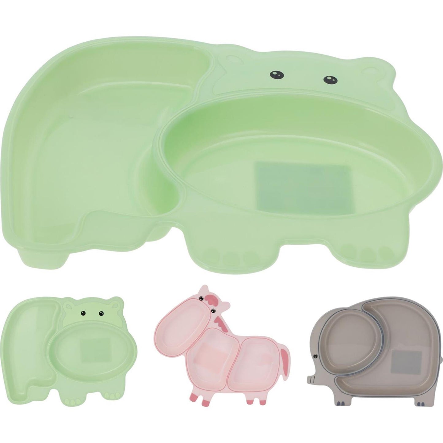 Plato bebe pp 3ass diseño animal