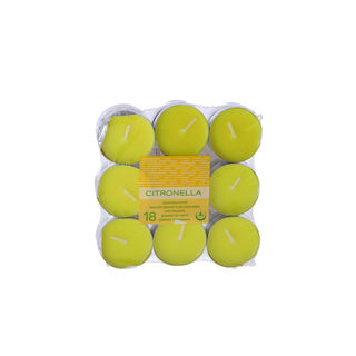 Tealights Citronella 4 ore 18 pezzi