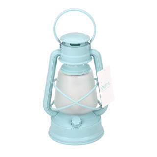 No brand gusta lanterna led a batteria azzurro 28 cm | 3 pezzi
