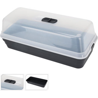 Grow bandeja 53x23x20 cm antracita