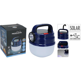 Lampada da campeggio solare di nessuna marca ricaricabile tramite USB | 3 pezzi