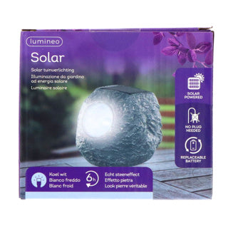 Lampada solare Steen Polyresin
