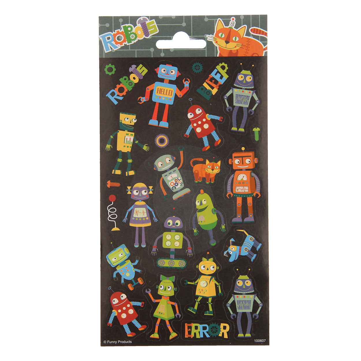 Robot Stickervel Totum