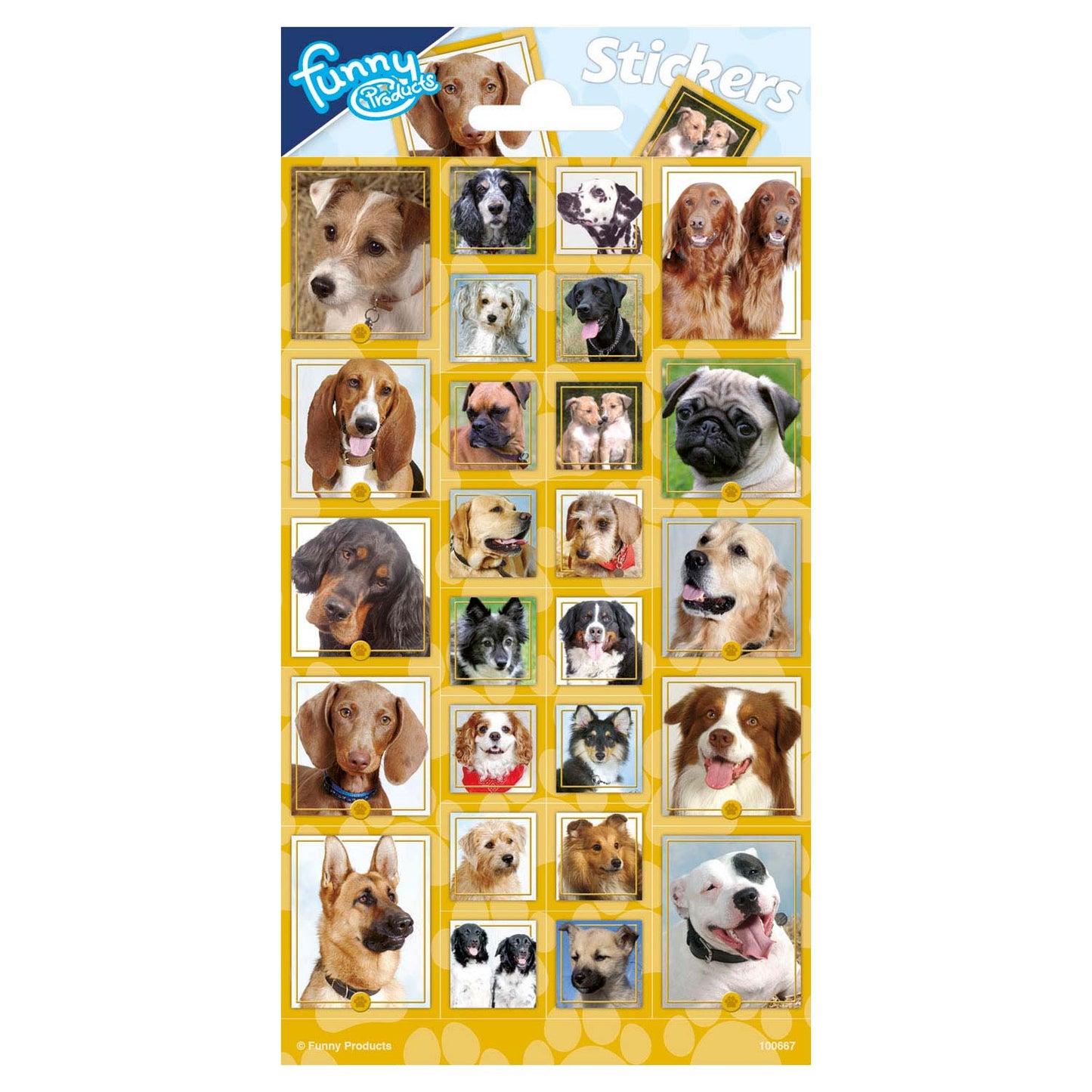 Cani di Stickervel Totum