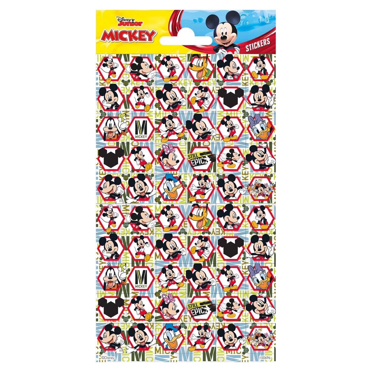 Totum Stickervel Topolino