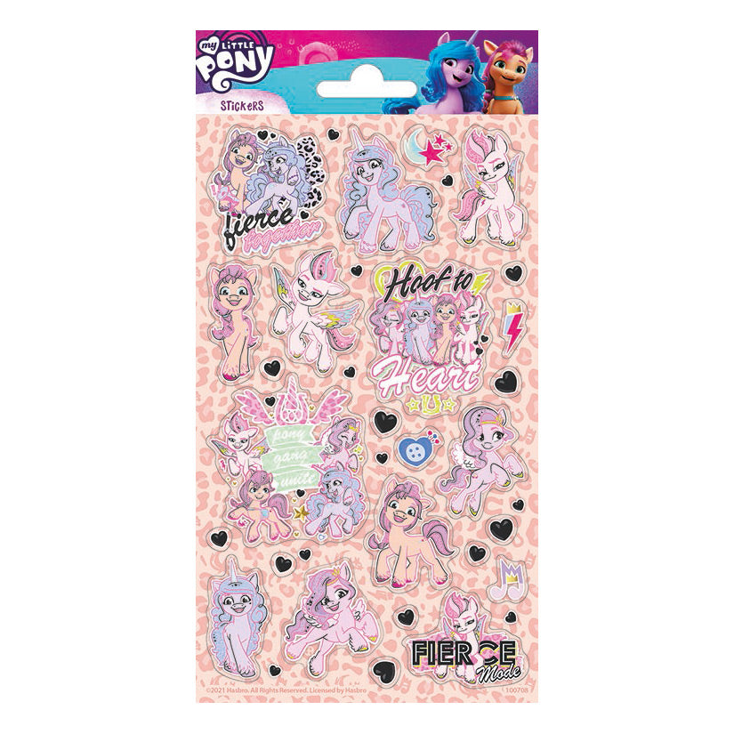 Totum stickervel luccicante il mio piccolo pony