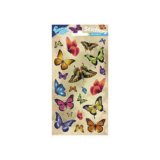 Farfalle glitter di totum stickervel