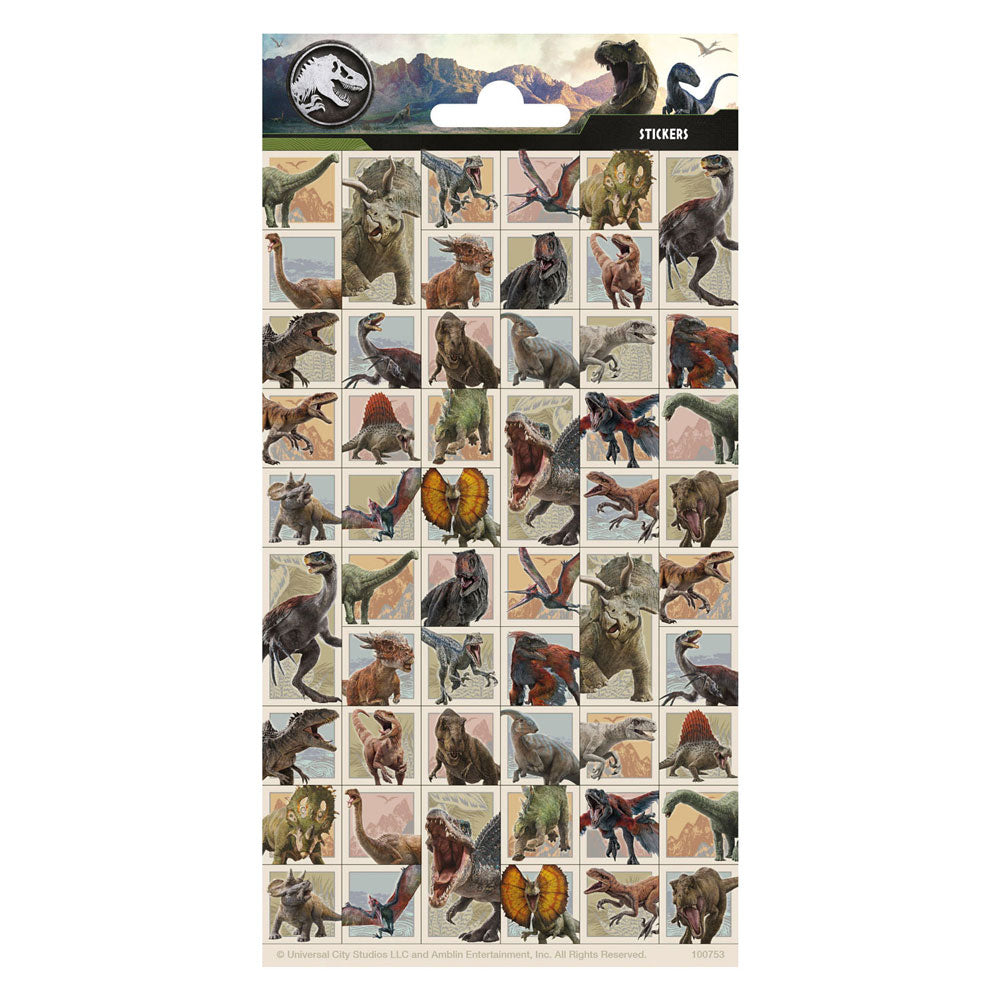 Totum Stickervel Jurassic World