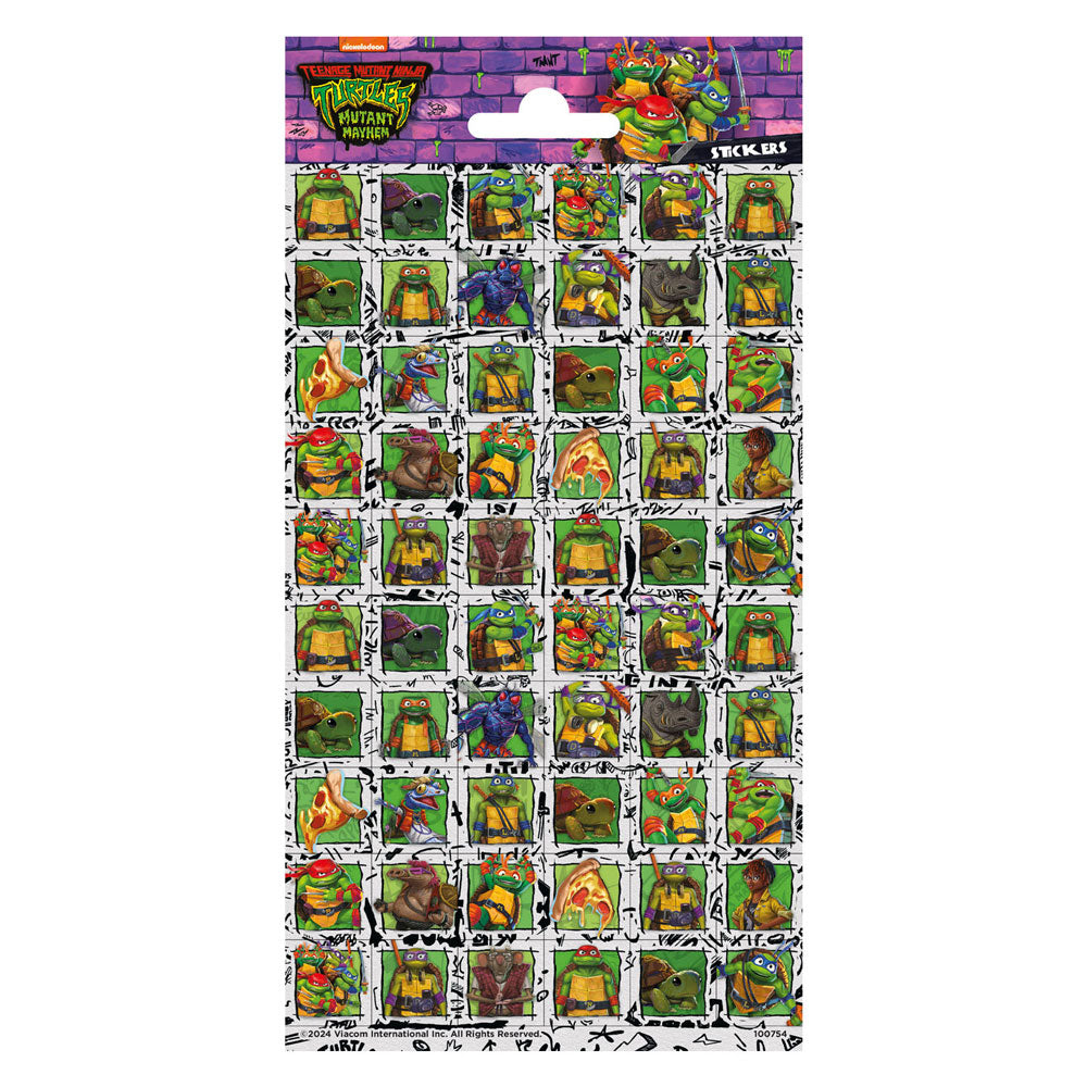 Tortugas de ninja mutantes adolescentes de Totum Stickervel