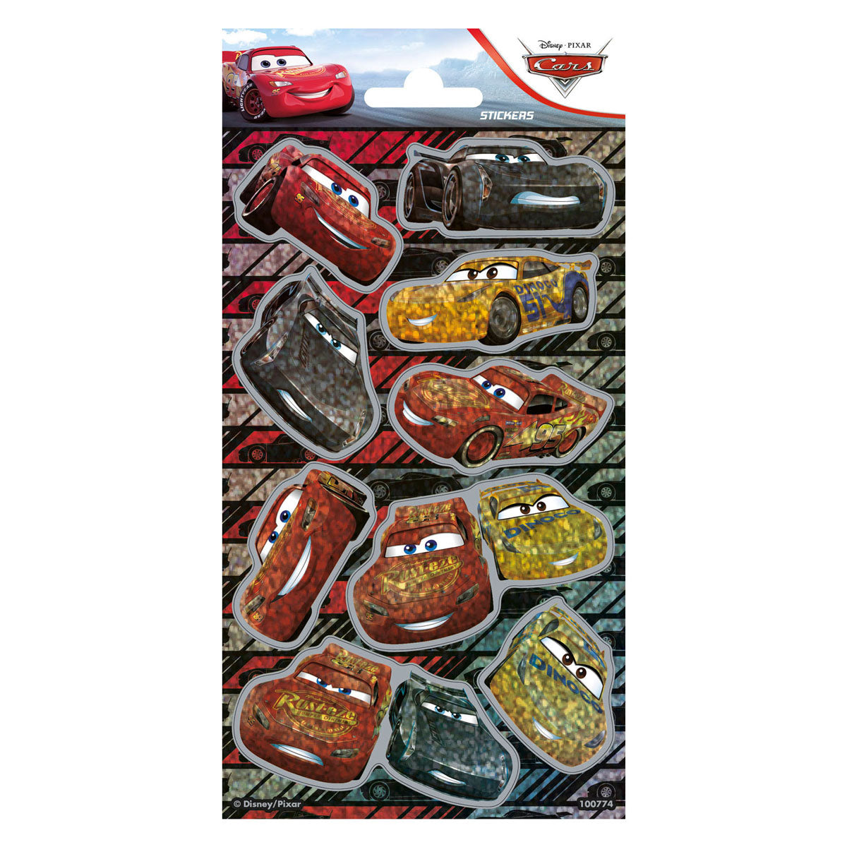 Autos de láser de pegatina Totum