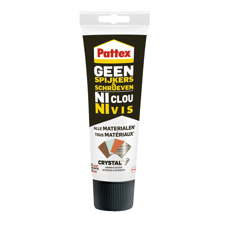 Pattex 1066010 - sin clavos ni tornillos cristal 90g | 12 piezas