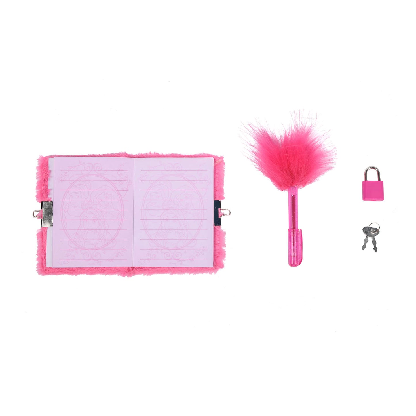 Peludo del diario di Canenco Princess con penna