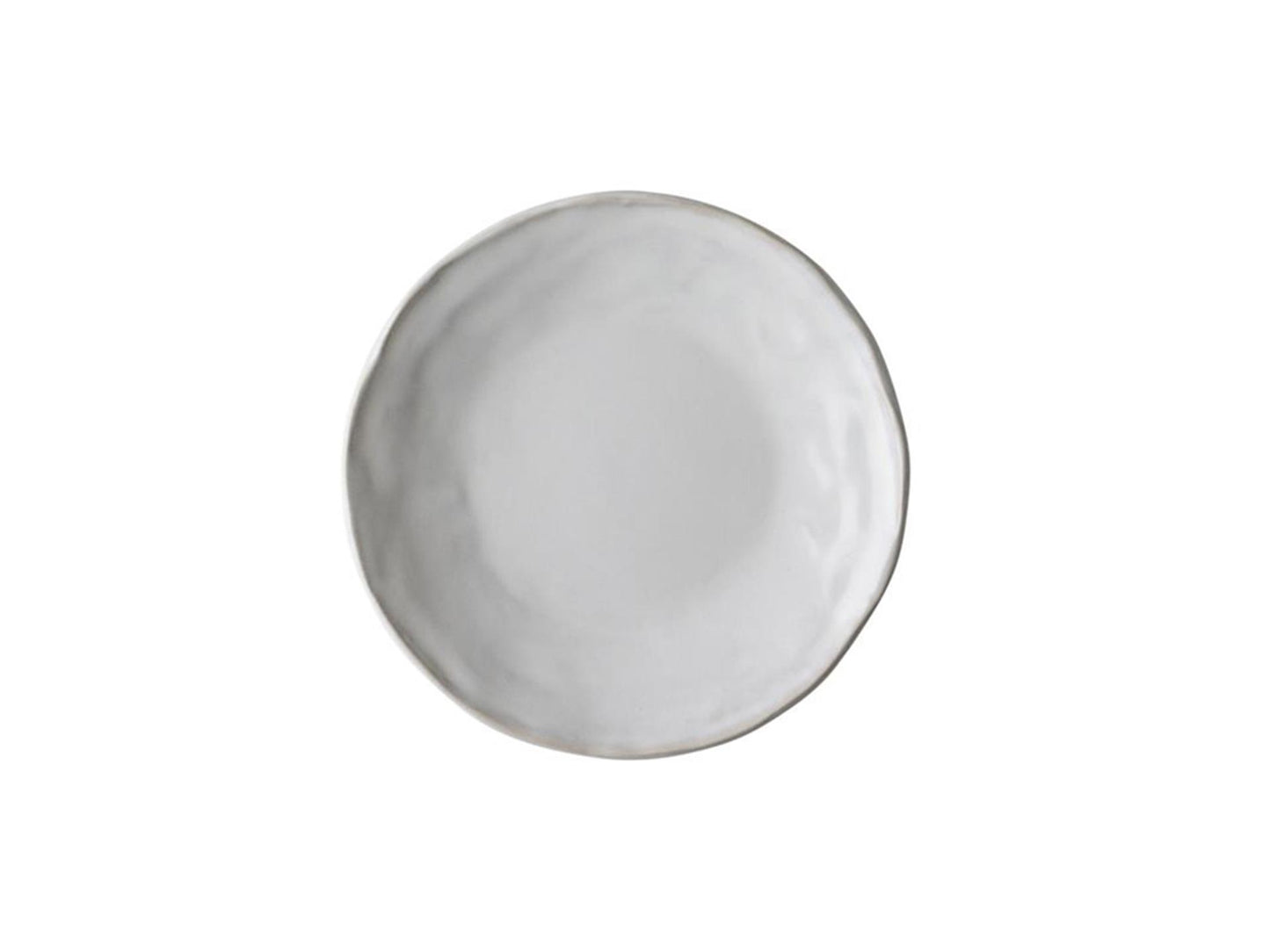 Plato orgánico Dutch Rose 17cm blanco 4uds