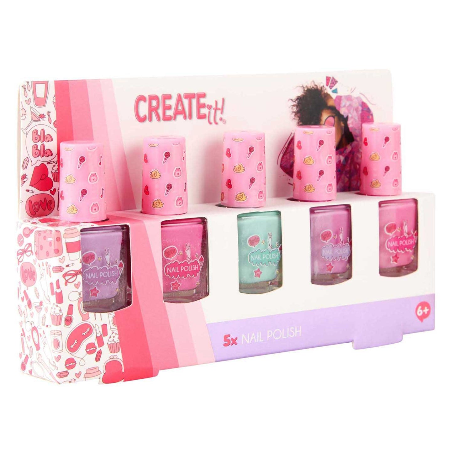 ¡Créalo! esmalte de uñas, 5 uds.