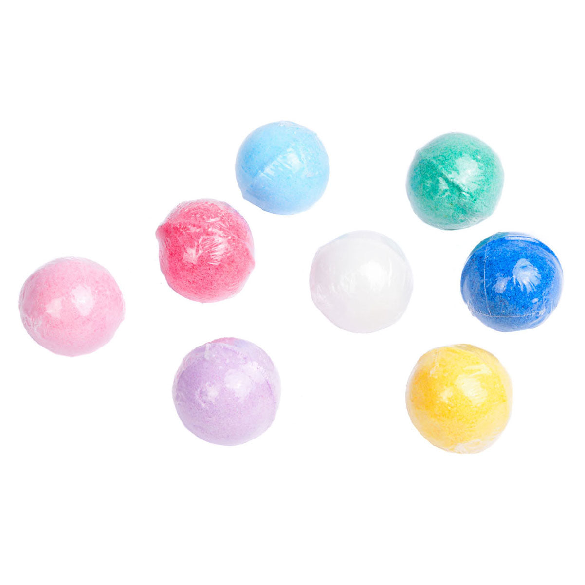 Crealo! - Bustle Balls Junior 4 cm Vegetable 8 pezzi