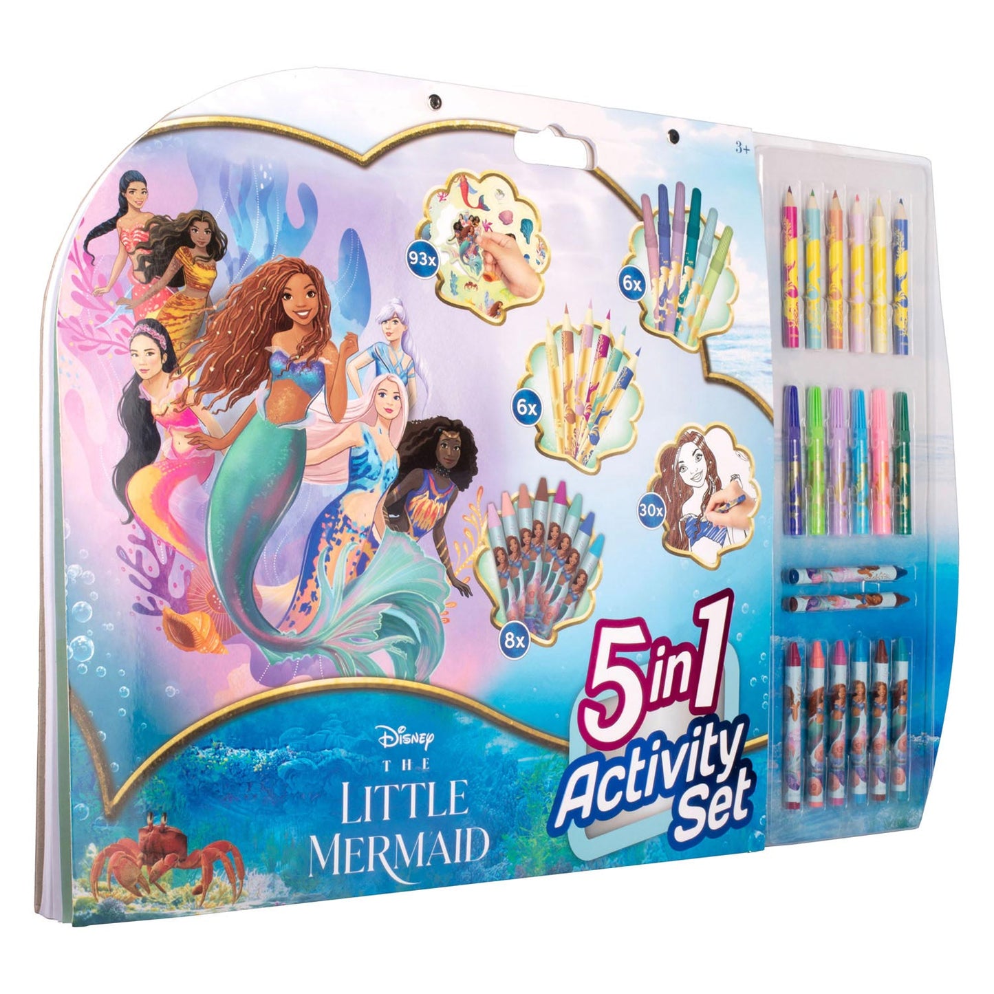El juego de colores de la pequeña sirena 5in1