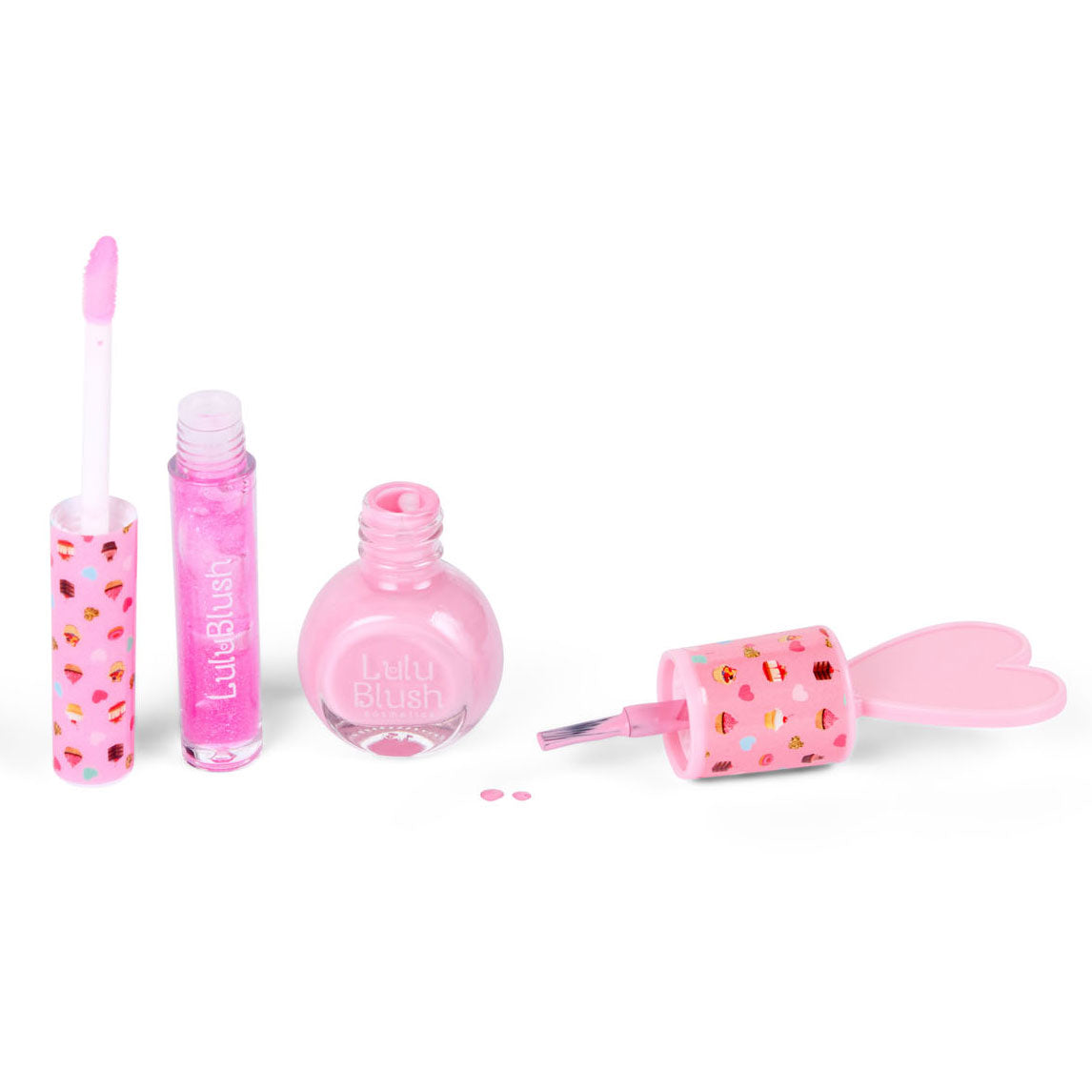 Canenco Lulu Blush Make-Up Glitter Trolley