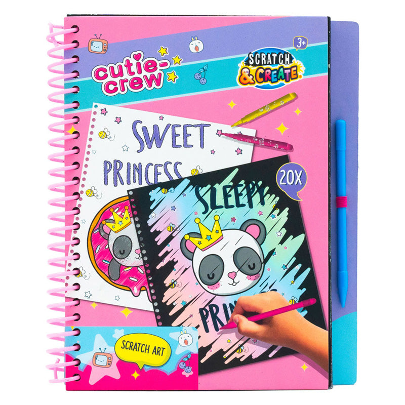 Libro da colorare di Canenco Cutie Crew Scratch