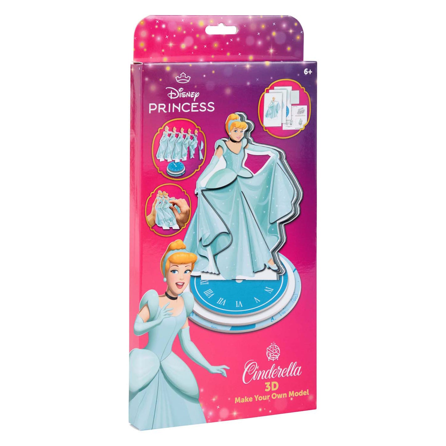 Disney Princess Cenicienta Haz tu propia figura 3D