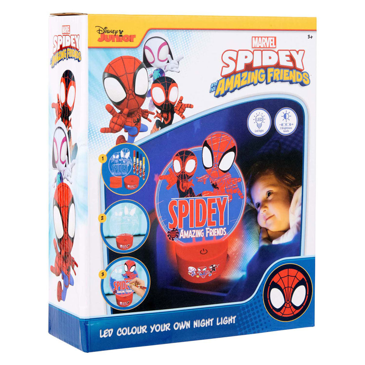 Canenco Spidey haz tu propia noche LED Night Light