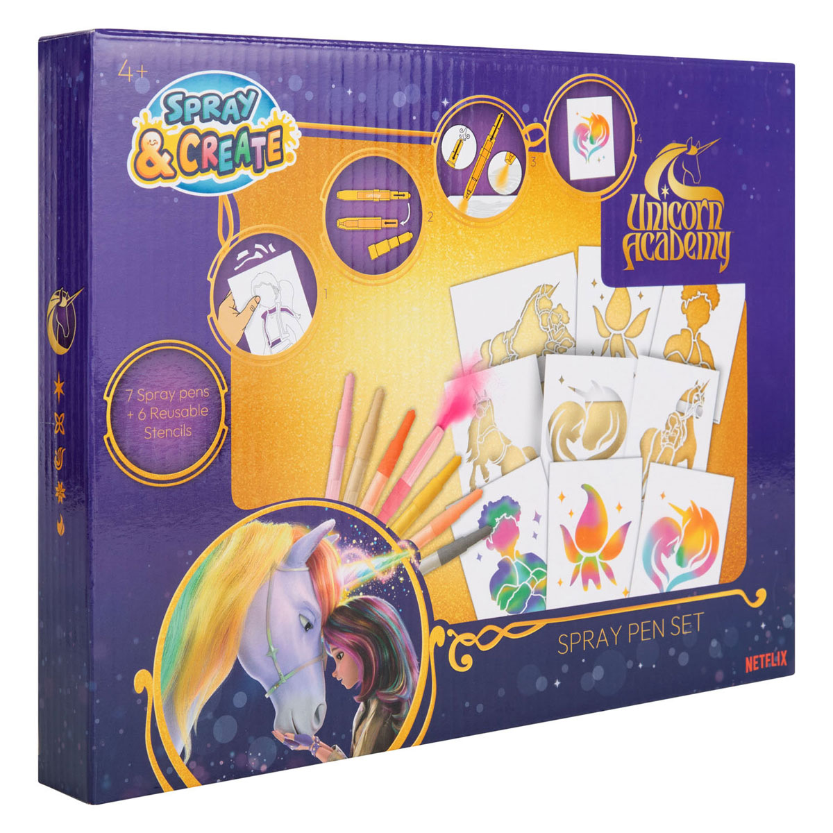 Set penne vescicali Canenco Unicorn Academy