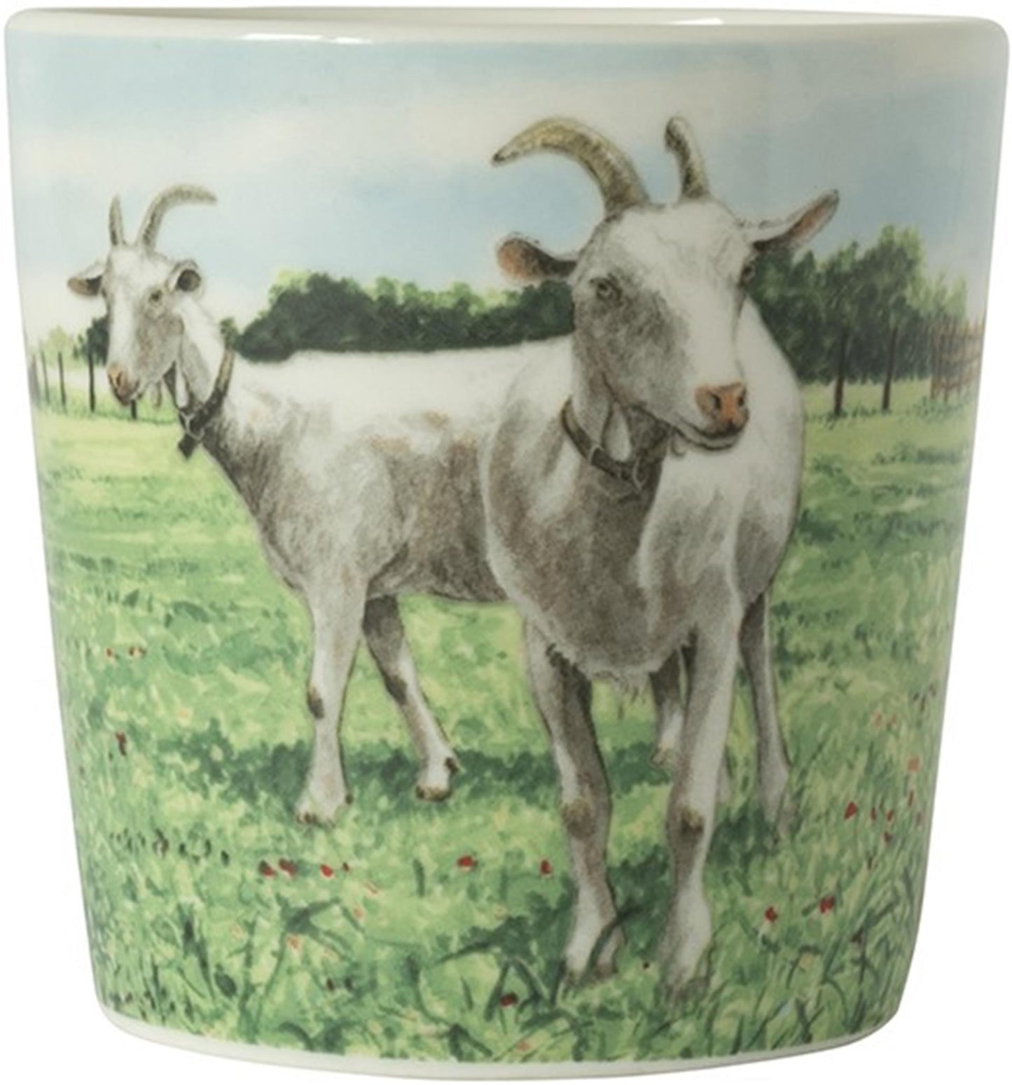 Wiebe van der Zee Wiebe's Farm mini taza cabra 230ml caja de 6 piezas porcelana