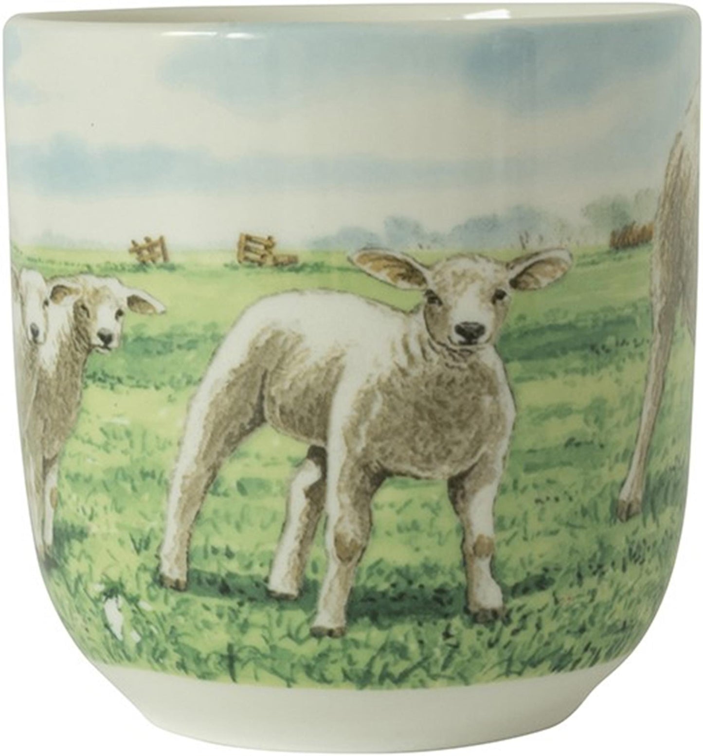 Wiebe van der zee wiebe's farm beker xl schaap 410ml doos a 6 stuks porselein