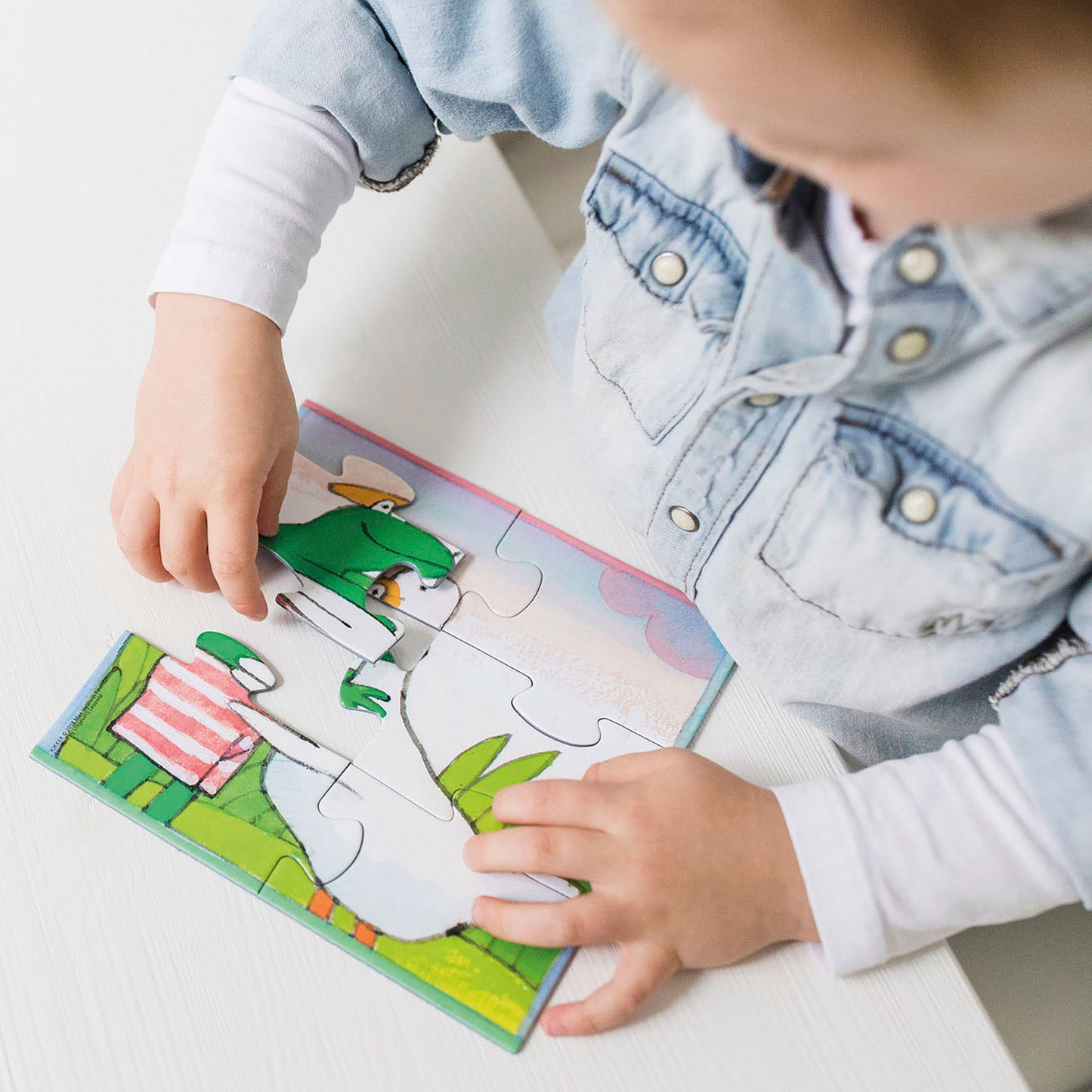 Il mondo del puzzle di rana, 4in1