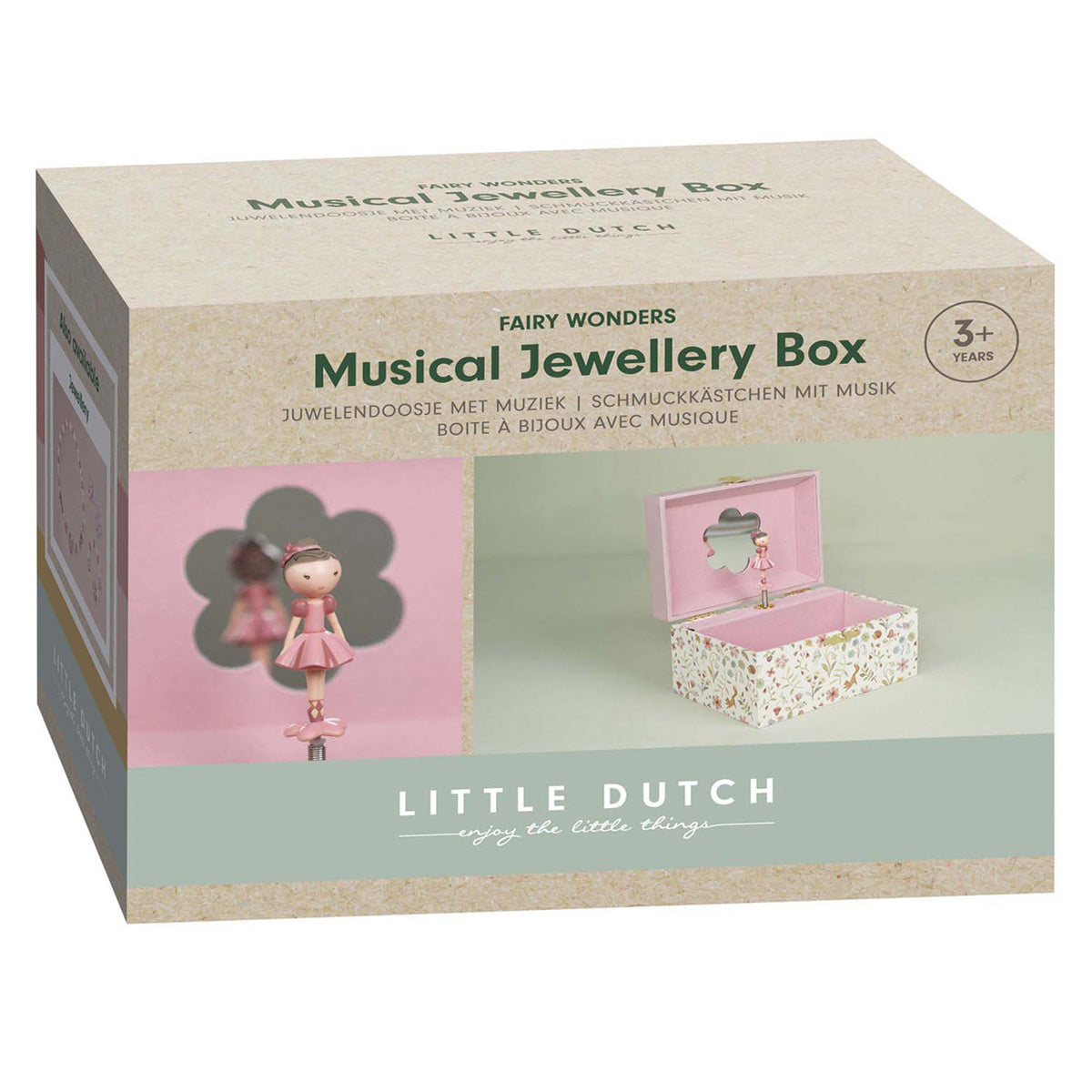 Pequeño joyero holandés con música