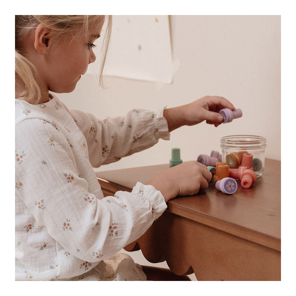 Bambolino toys little dutch stempels fairy garden - 16st.