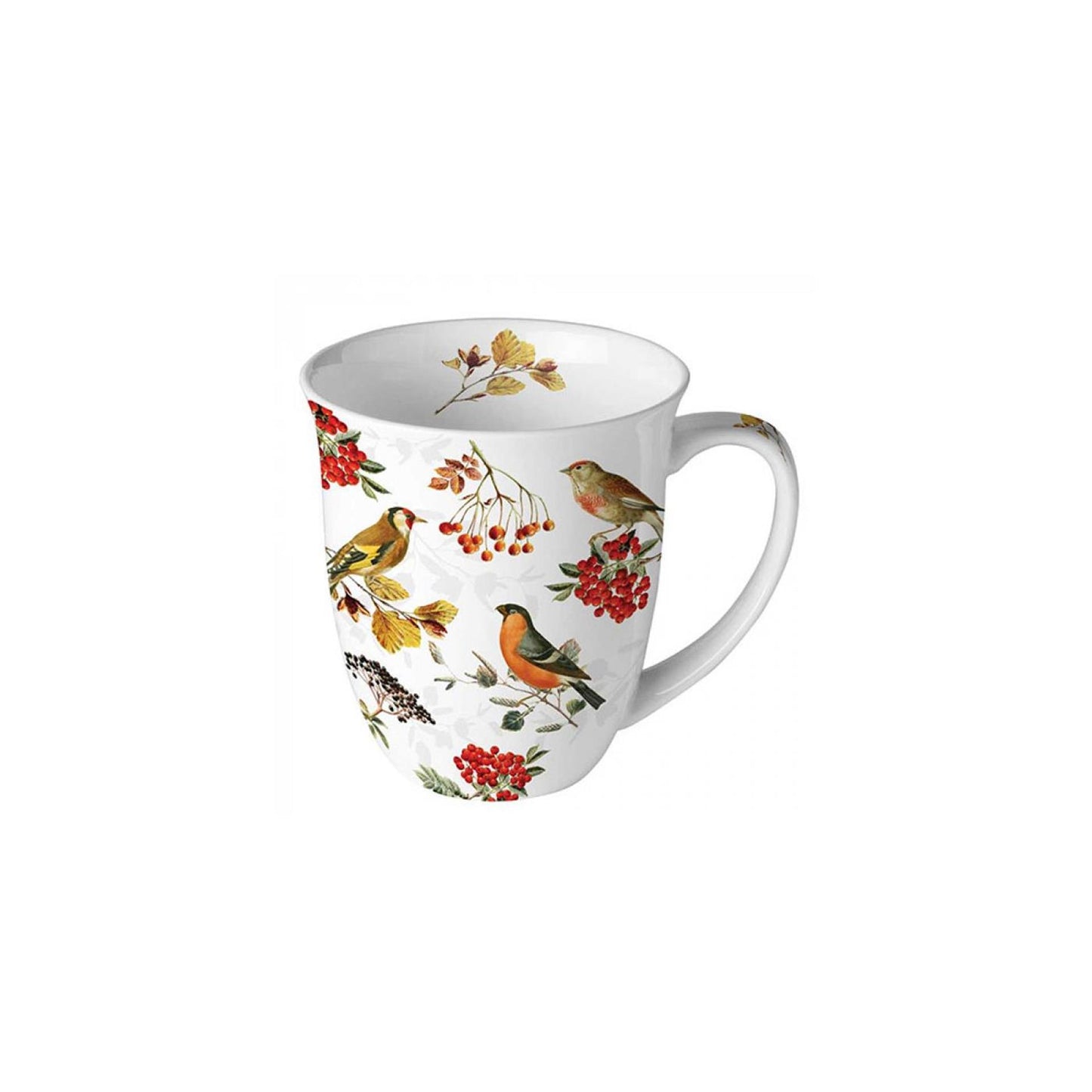 Taza Ambiente 400ml pájaros de otoño