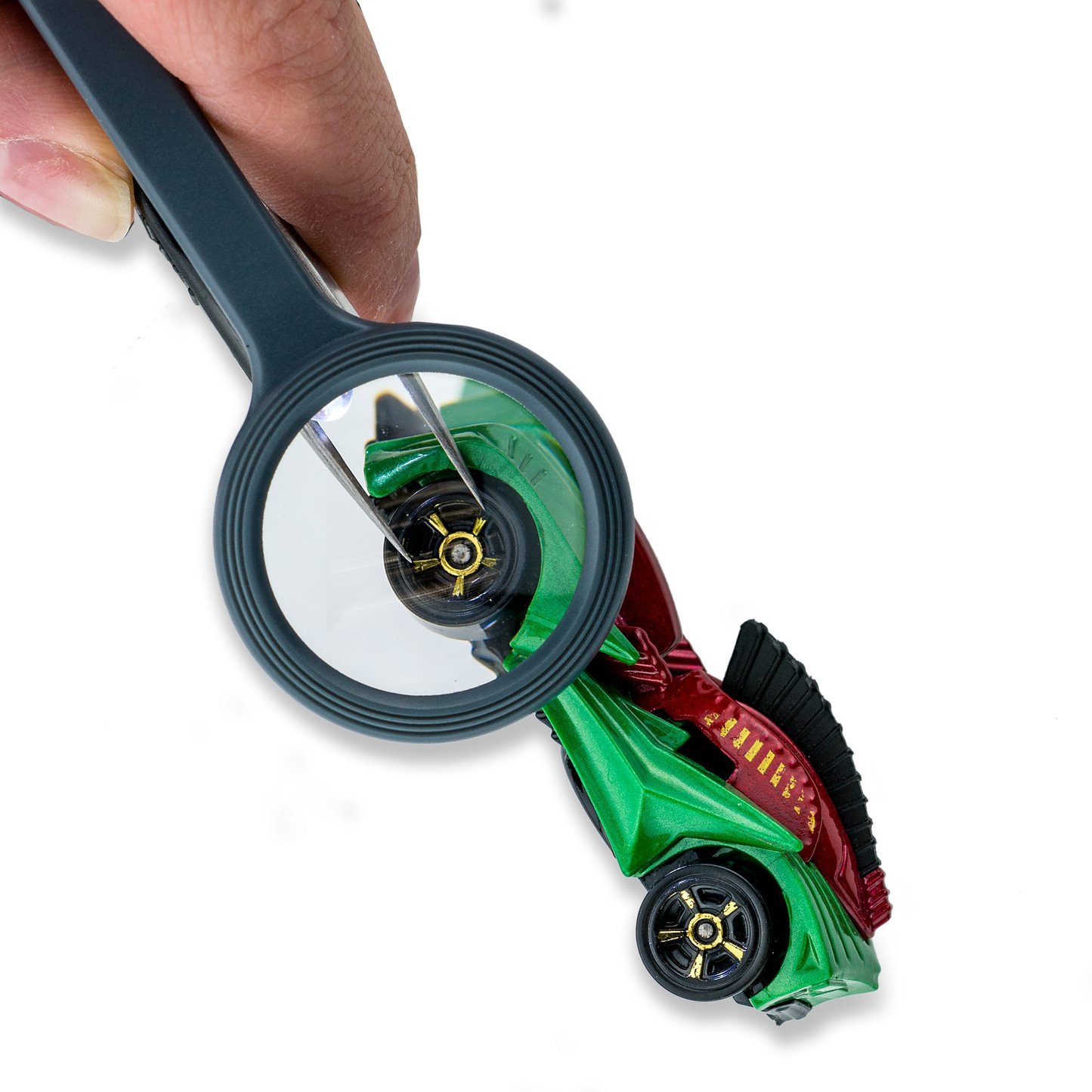 Carson Magnigrip MG-88 Lupe con pinzas